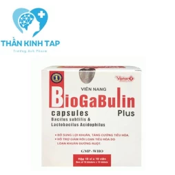 Biogabulin Plus  - Bổ sung lợi khuẩn, tăng cường hệ tiêu hoá